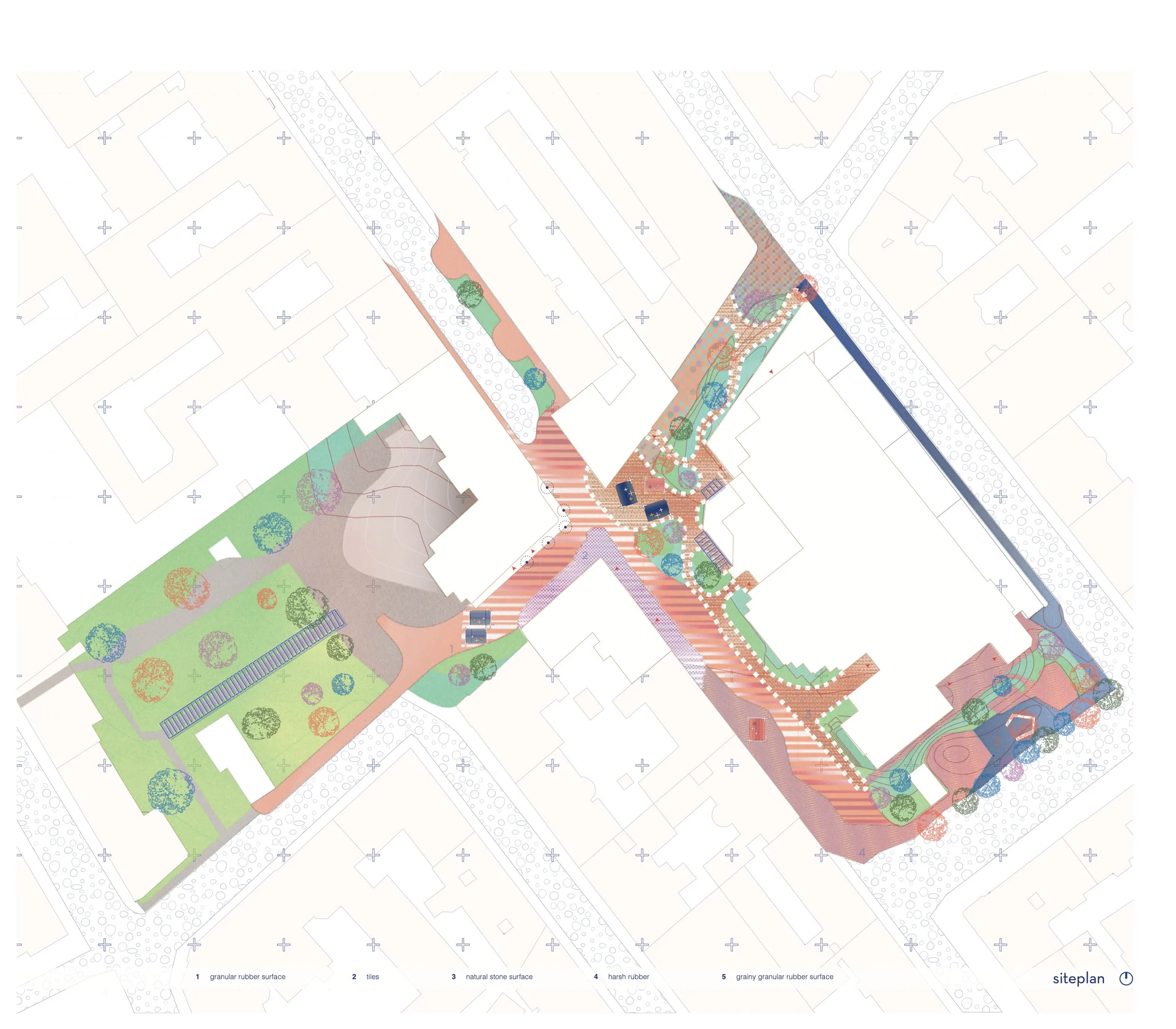 urban patchwork, siteplan