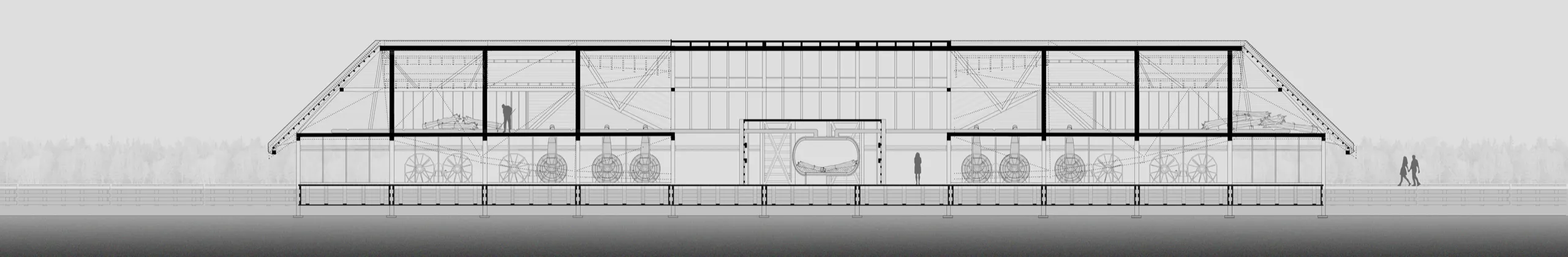 circular line, section center