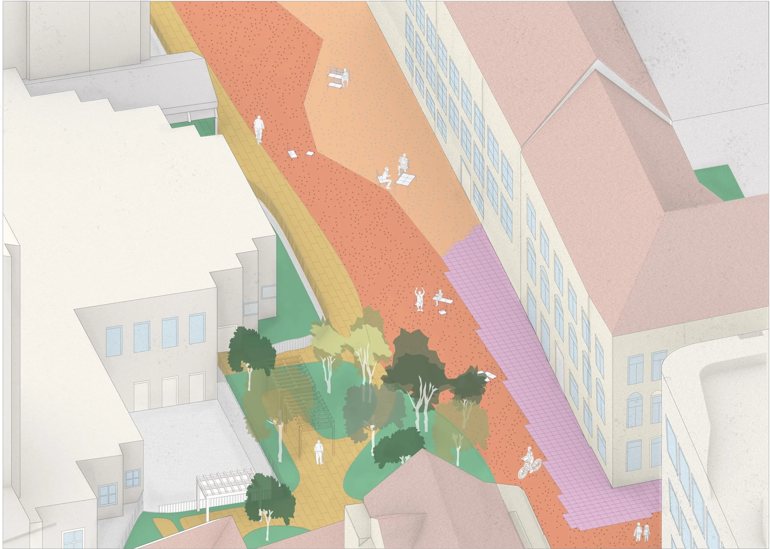 urban patchwork, ziegelofengasse