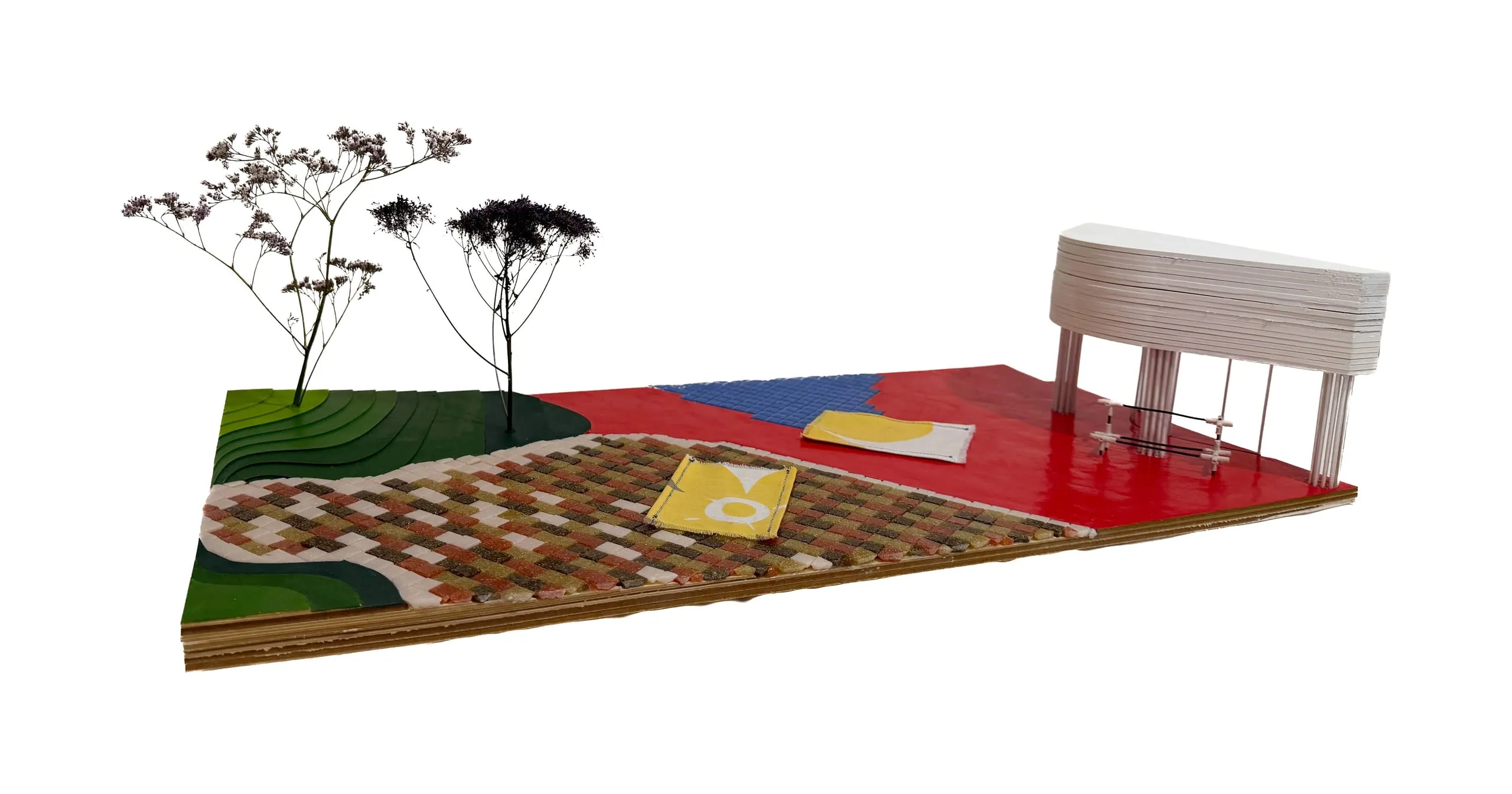 urban patchwork, concept model 1:50